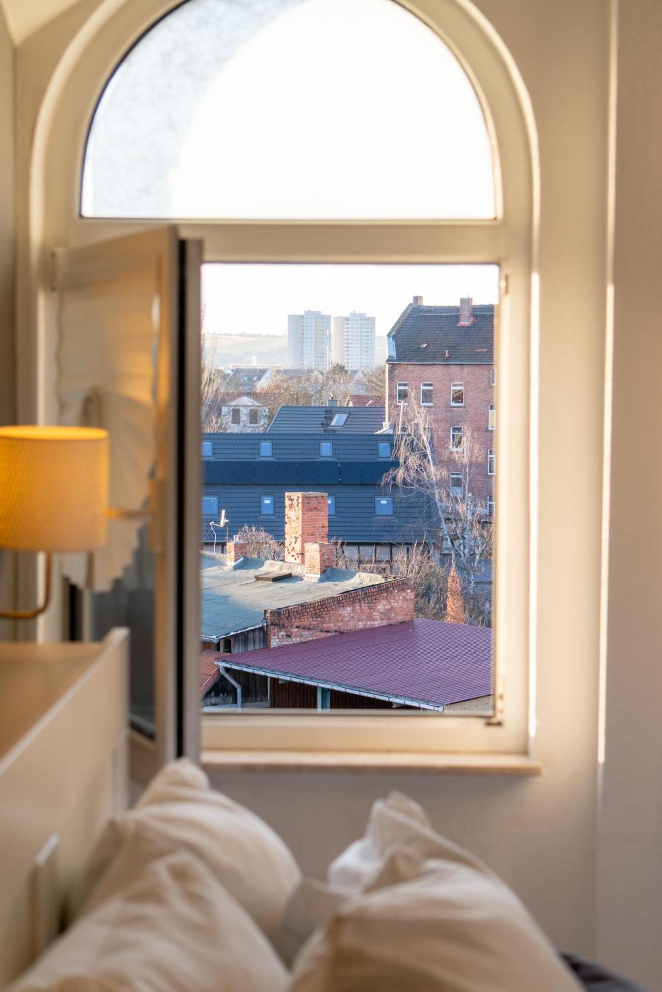 Apartment Hotel Lindeneck Erfurt Buitenkant foto